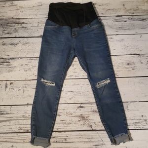ISABEL MATERNITY skinny distressed jeans size 8